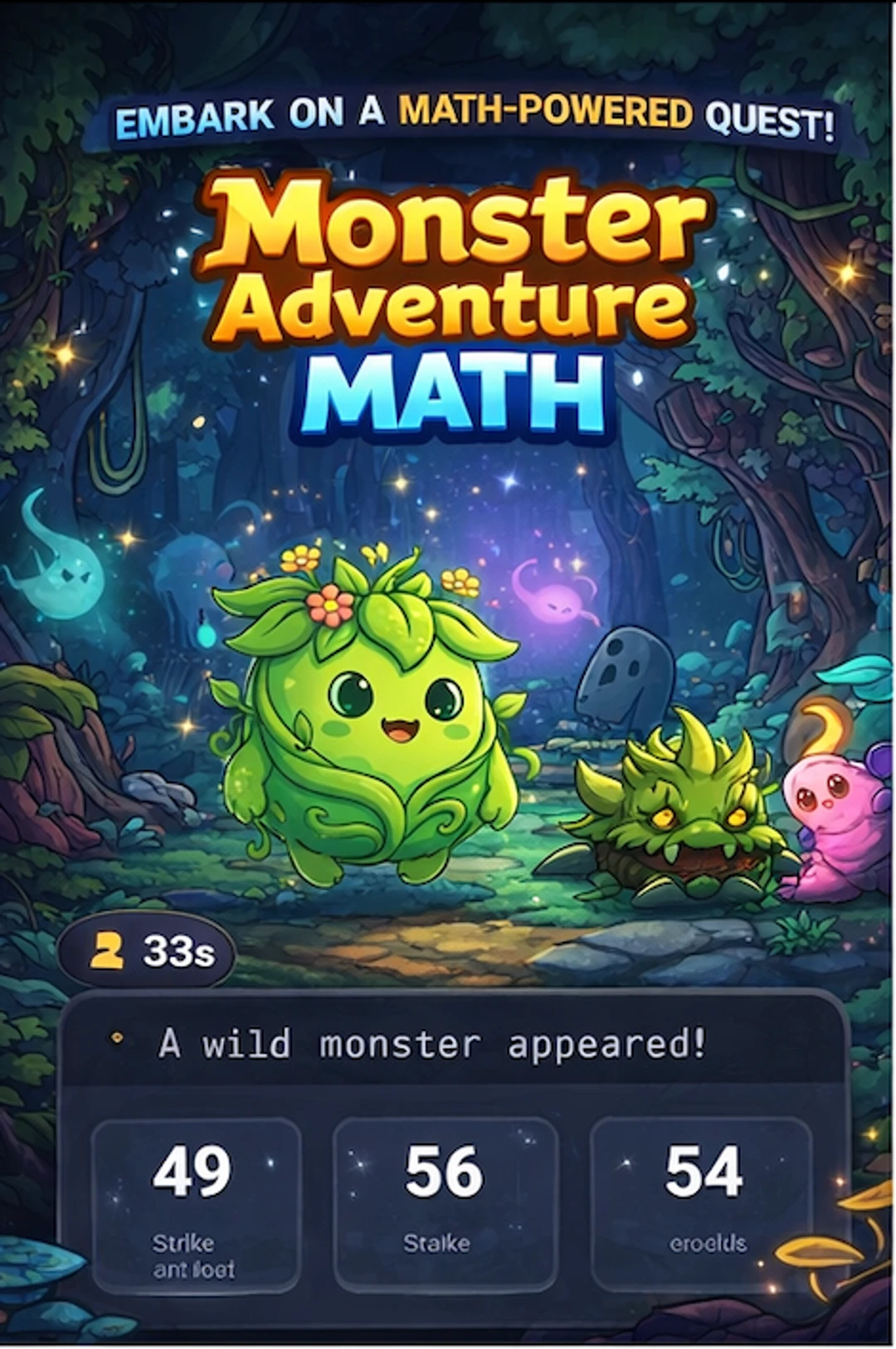 Monster Math: Brain Training screenshot 4